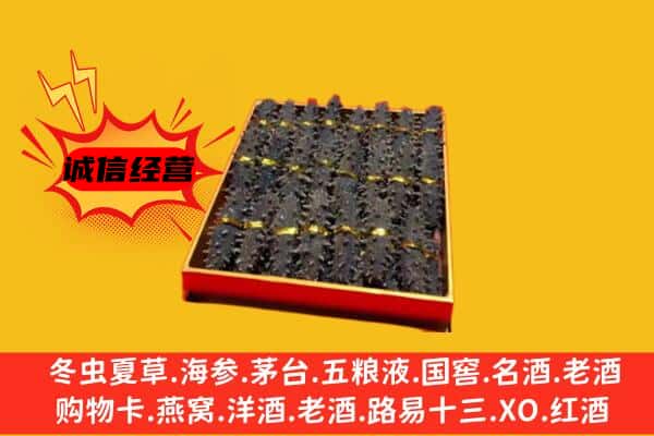 枣庄市峄城回收海参